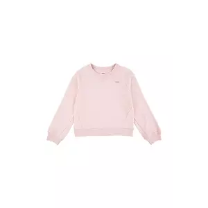Levi's bluza copii LEVIS HD SILICONE BATWING culoarea roz, neted, 3EM191 imagine