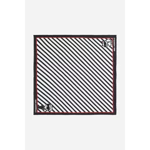 Karl Lagerfeld esarfa de matase femei, culoarea negru, modelator, A2W33074 imagine