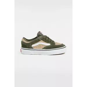 Vans sneakers pentru copii Rowley Classic culoarea verde, VN000SFB50K1 imagine