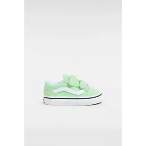Vans tenisi copii Old Skool V culoarea verde, VN0009RCE2Y1 imagine