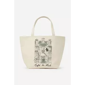 Karl Lagerfeld poseta cu doua fete culoarea bej, A2W50003 imagine