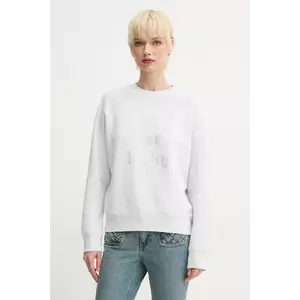 ZADIG&VOLTAIRE bluza femei, culoarea gri, cu imprimeu, JWSS01653 imagine