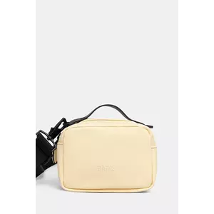 Rains borseta Box Bag Micro W3 culoarea galben, 14120 imagine