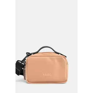 Rains borseta Box Bag Micro W3 culoarea portocaliu, 14120 imagine