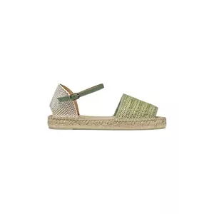 Geox espadrile D LAMPEDUSA culoarea verde, D55V0B 02MLM C3ZH6 imagine