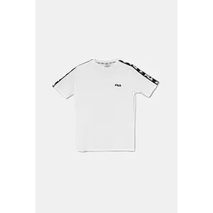 Fila tricou de bumbac pentru copii IDELBERG culoarea alb, cu imprimeu, FAT0672 imagine