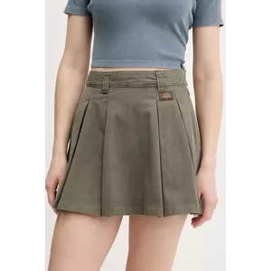 Dickies fusta culoarea verde, mini, evazati, DK0A4Z87MGR1 imagine