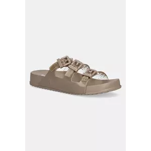 Melissa papuci MELISSA COZY STRIPES AD femei, culoarea bej, M 35943 BC940 imagine