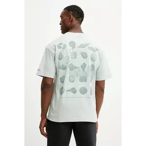 Columbia tricou CSC Heritage barbati, culoarea turcoaz, cu imprimeu, 2090871 imagine