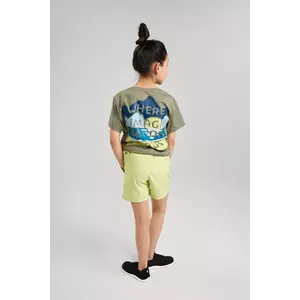 Reima tricou copii Siirtyy culoarea verde, cu imprimeu, 5200353A imagine