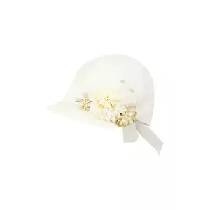 Jamiks șapcă din bumbac pentru copii PASSION culoarea bej, cu imprimeu, JLH088 imagine