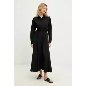 Answear Lab rochie culoarea negru, maxi, evazată imagine