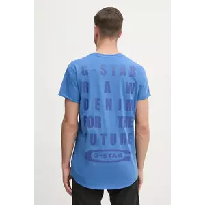 G-Star tricou din bumbac bărbați, uni, D25971-2653 imagine