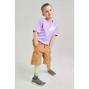 Reima pantaloni scurti copii Eloisin culoarea verde, talie reglabila, 5200127A imagine