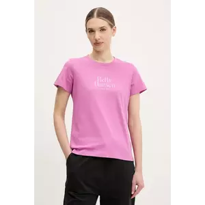Helly Hansen tricou din bumbac CORE GRAPHIC femei, culoarea violet, 54592 imagine