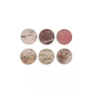 &k amsterdam set de pahare de sticlă marble set 6-pack imagine