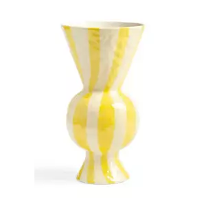 &k amsterdam vaza decorativa rhombic yellow imagine