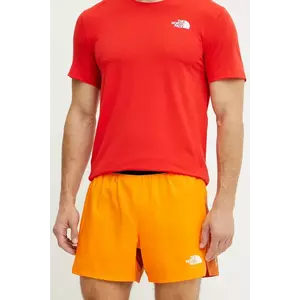 The North Face pantaloni scurti sport Breeze barbati, culoarea portocaliu, NF0A892N58B1 imagine
