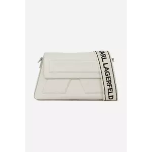 Karl Lagerfeld poseta de piele IKON/K culoarea alb, A2W30198 imagine