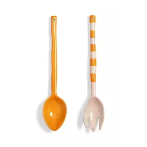 &k amsterdam linguri de salata boavista stripe 2-pack imagine