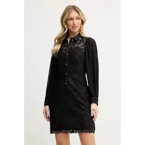Morgan rochie RISLO culoarea negru, mini, dreaptă, RISLO imagine