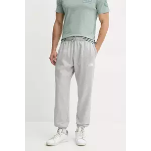 The North Face pantaloni de trening Simple Dome barbati, culoarea gri, melanj, NF0A8C1WDYX1 imagine