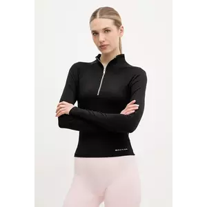 P.E Nation longsleeve Routine femei, culoarea negru, cu guler, 251L160 imagine