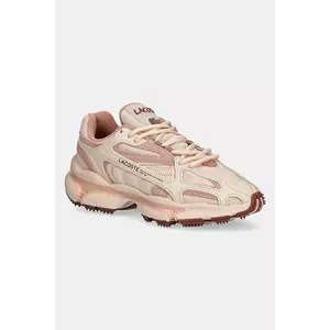 Lacoste sneakers L003 2K24 femei, culoarea portocaliu, 49SFA0010 imagine