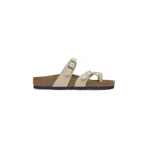 Birkenstock papuci Mayari Birko-Flor femei, culoarea bej, 1029726 imagine