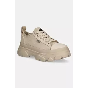 Buffalo sneakers Cade Lace Up Lo femei, culoarea bej, 1622458-CRE imagine