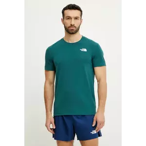 The North Face tricou sport Lightning Alpine culoarea verde, neted, NF0A87H76GI1 imagine