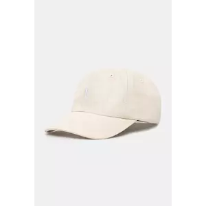 Norse Projects șapcă de baseball din bumbac Twill Sports Cap culoarea bej, cu imprimeu, N80.0001.0203 imagine