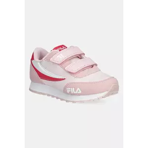 Fila sneakers pentru copii ORBIT REVOLUTION velcro culoarea violet, FFK0225 imagine