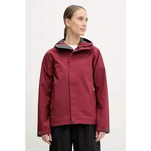 Haglöfs geacă de ploaie Breeze femei, culoarea rosu, 607681 imagine