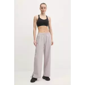 Under Armour pantaloni Rival femei, culoarea bej, 1386453 imagine