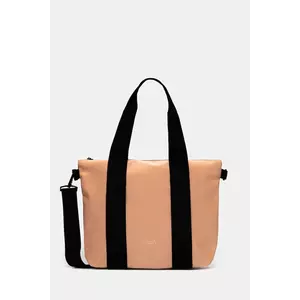 Rains geantă Tote Bag Micro W3 culoarea portocaliu, 14180 imagine