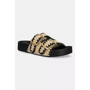 Steve Madden papuci On Deck femei, culoarea bej, SM11003795 imagine