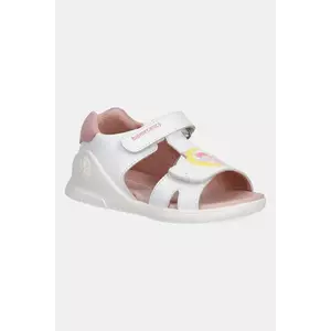 Biomecanics sandale din piele pentru copii culoarea alb, 252140 imagine