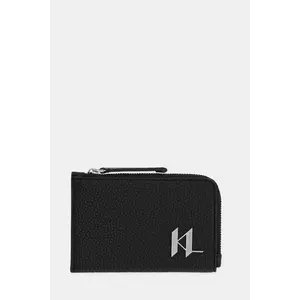 Karl Lagerfeld portofel K/PLAK bărbați, culoarea negru, A1M32097 imagine