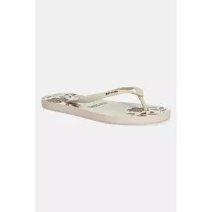 Rip Curl șlapi femei, culoarea bej, cu toc plat, 174WOT imagine