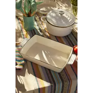 Calma House vas rezistent la căldură Nonna culoarea alb imagine