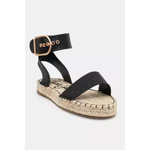Pepe Jeans sandale ARAMI BRAND femei, culoarea negru, PLS90681 imagine