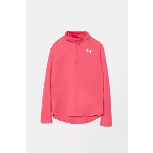 Under Armour bluza copii Tech Graphic 1 culoarea roz, cu imprimeu, 1379532 imagine