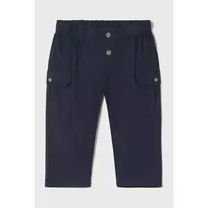 Mayoral pantaloni de bumbac pentru copii culoarea gri, uni, 1581 imagine