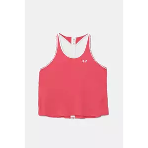 Under Armour top copii culoarea roz imagine