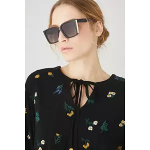 Medicine ochelari de soare culoarea negru imagine