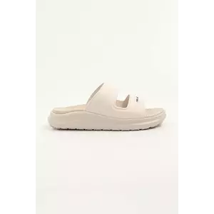 Karl Lagerfeld papuci SKUBA 2 barbati, culoarea bej, KL77005 imagine