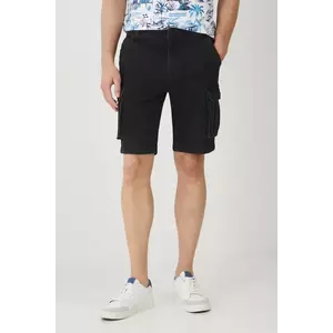 Medicine pantaloni scurti jeans culoarea negru imagine