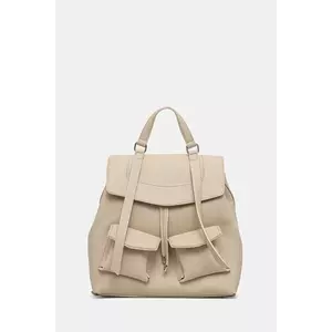 Medicine rucsac femei, culoarea bej, mare, neted imagine