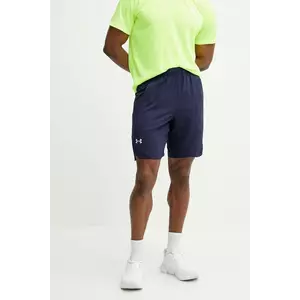 Under Armour pantaloni scurți de antrenament barbati, culoarea albastru marin imagine